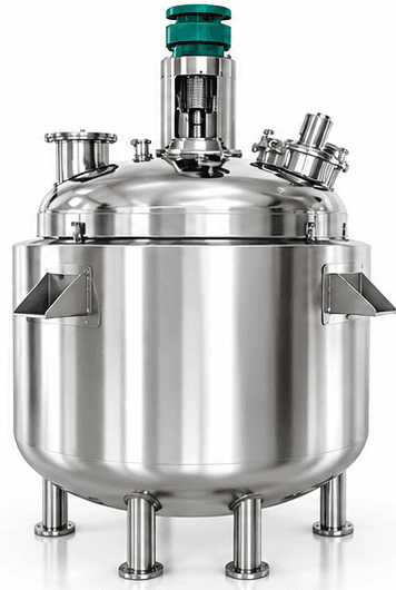 Granular Mixers & Vessels with Control Panel view 2